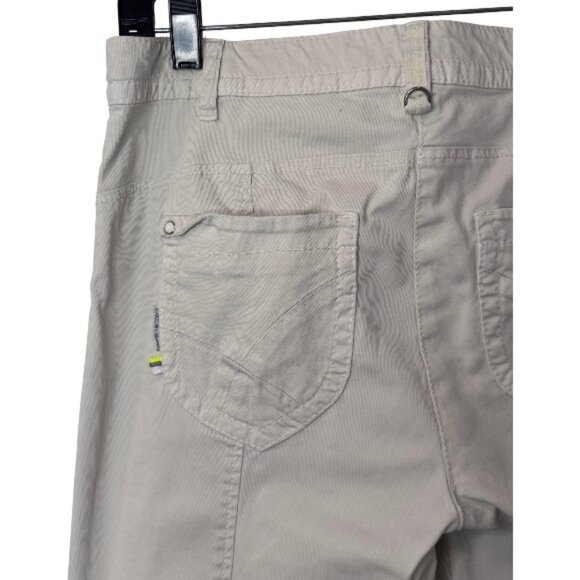 Marc Cain off white tapered straight slim fit pants size 32 - Picture 6 of 7